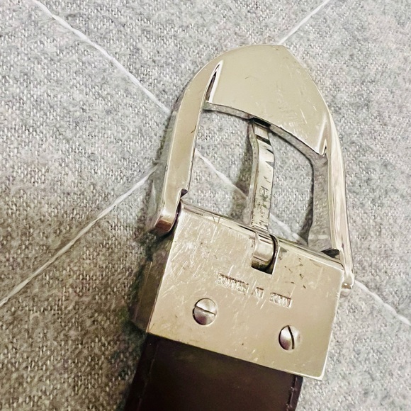 Louis Vuitton Brown Leather Belt - Picture 3 of 8